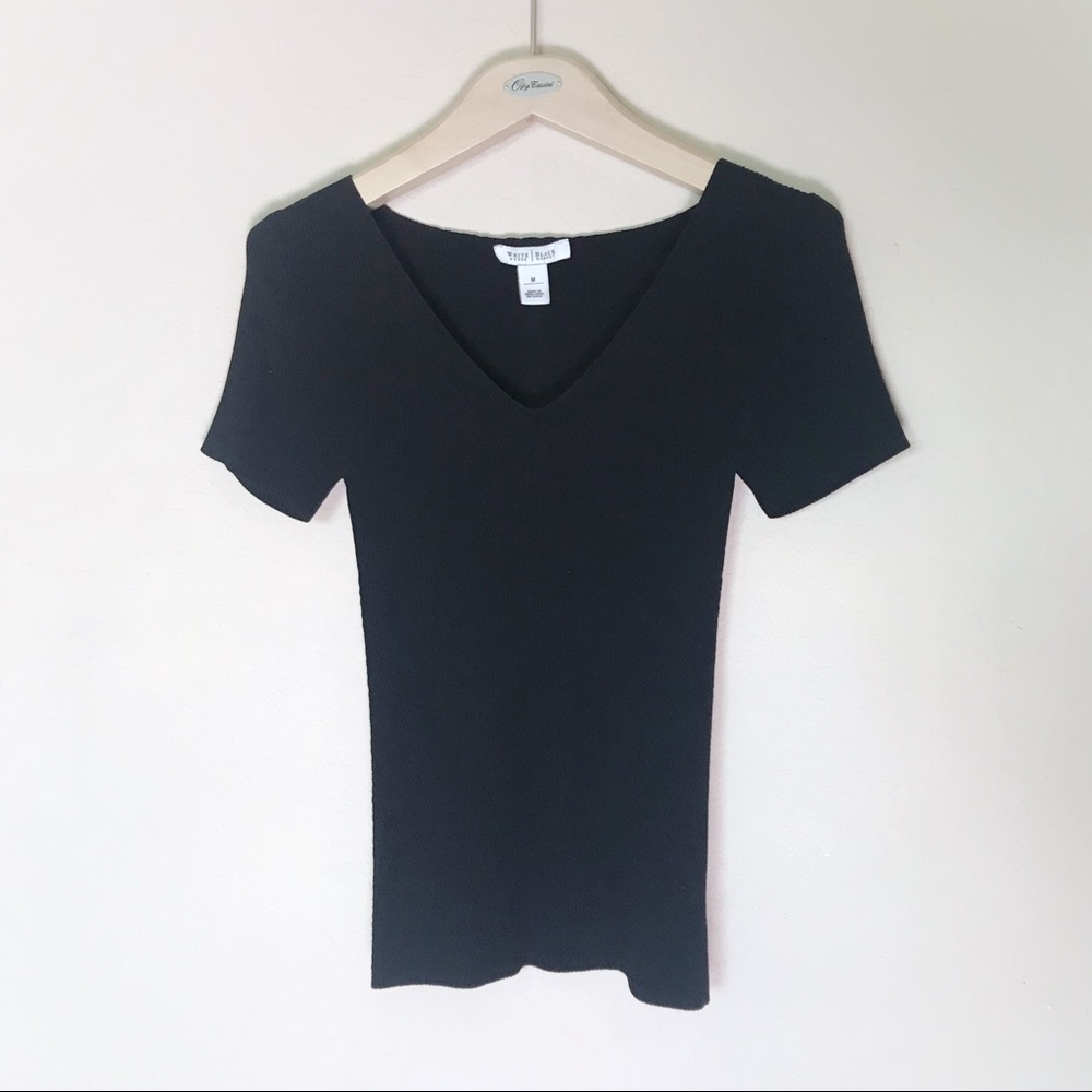White House Black Market sweater shirt v neck